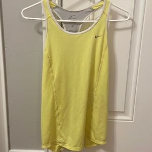 workout shirt in the color yellow